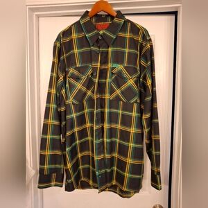 DIXXON Men's Flannel 2XL Smokey Edition